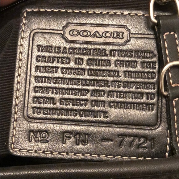 Coach purse - Picture 6 of 8